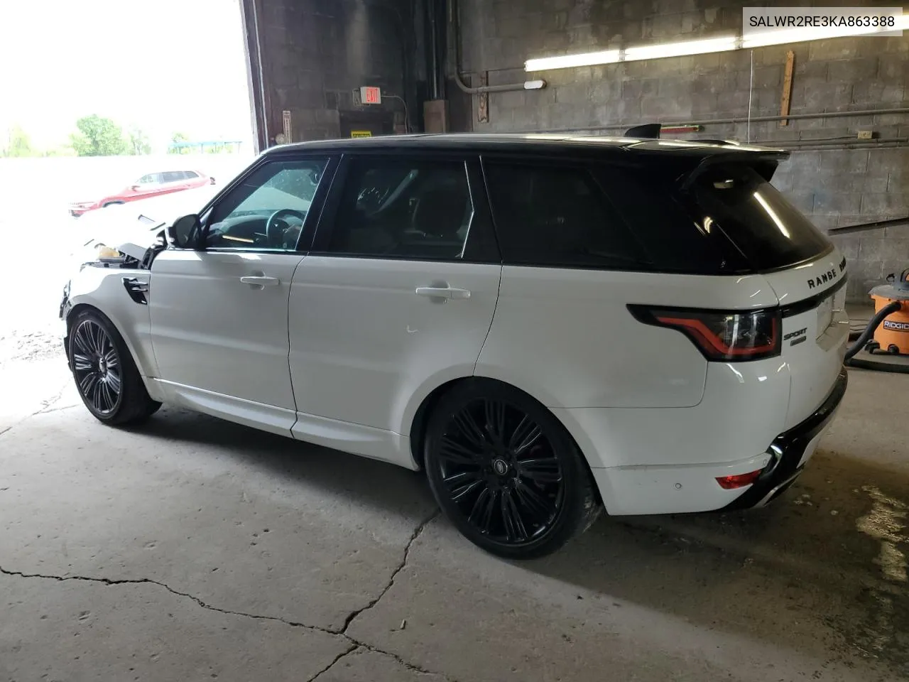 2019 Land Rover Range Rover Sport Supercharged Dynamic VIN: SALWR2RE3KA863388 Lot: 55341774