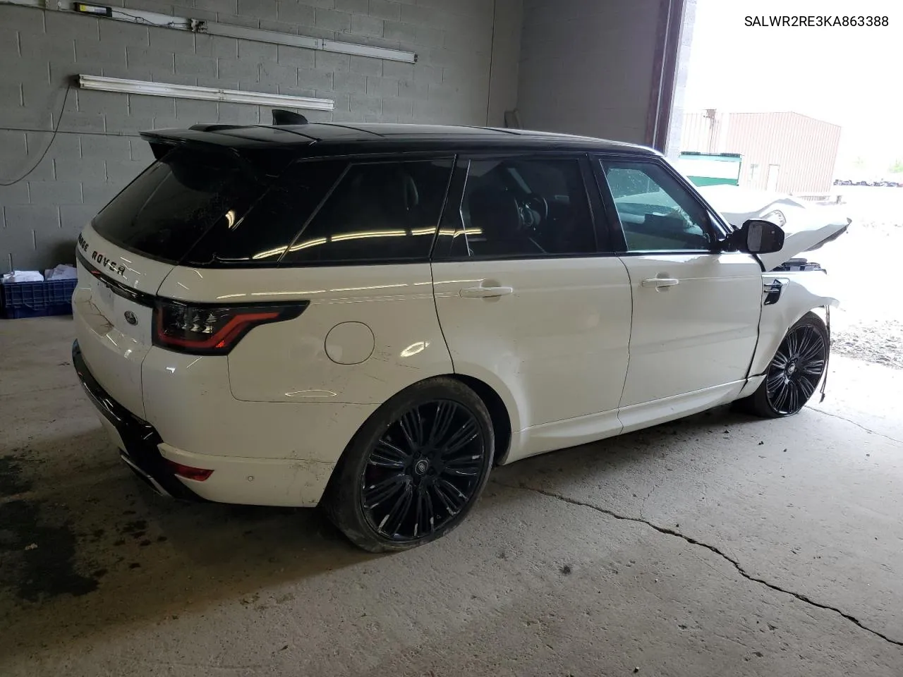 2019 Land Rover Range Rover Sport Supercharged Dynamic VIN: SALWR2RE3KA863388 Lot: 55341774