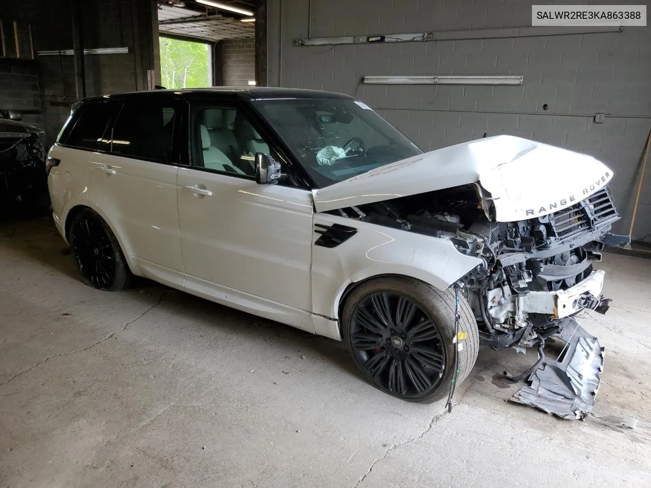 2019 Land Rover Range Rover Sport Supercharged Dynamic VIN: SALWR2RE3KA863388 Lot: 55341774