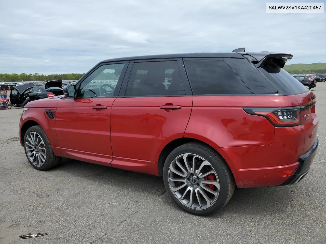 SALWV2SV1KA420467 2019 Land Rover Range Rover Sport Hse Dynamic