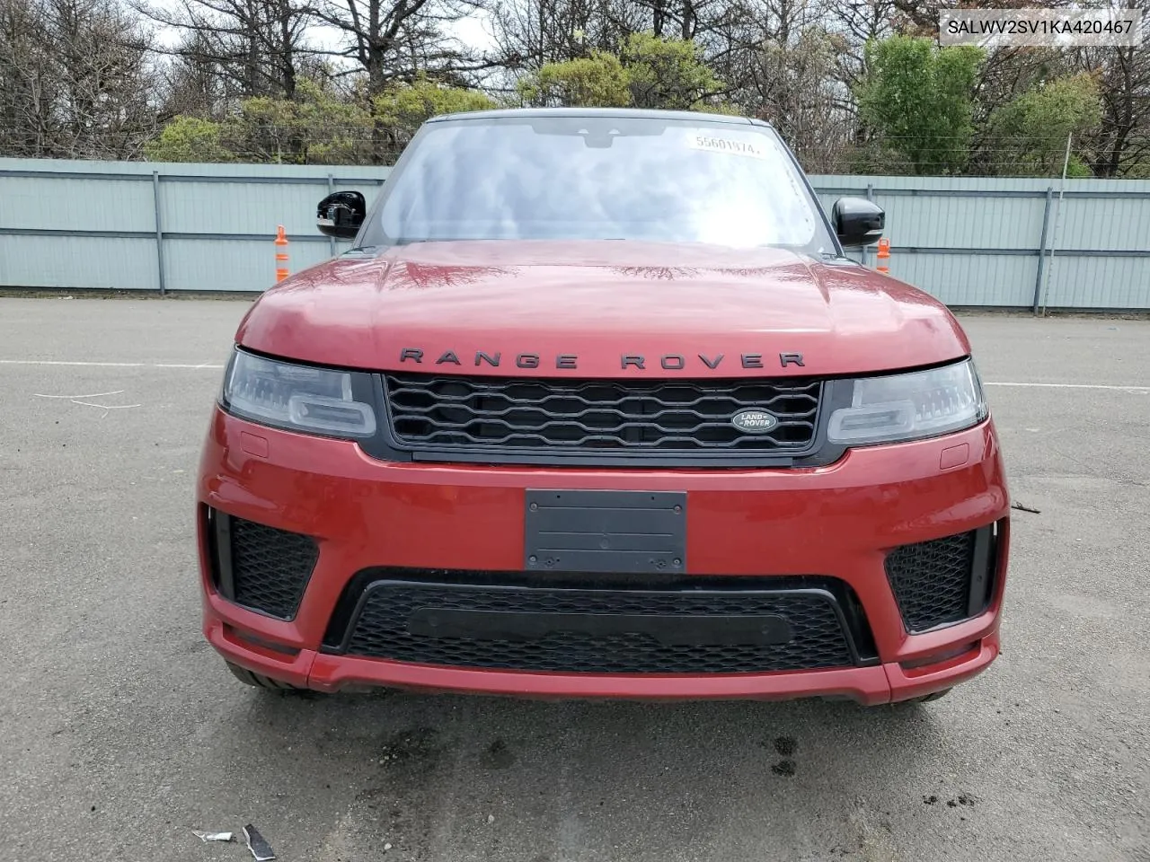 SALWV2SV1KA420467 2019 Land Rover Range Rover Sport Hse Dynamic