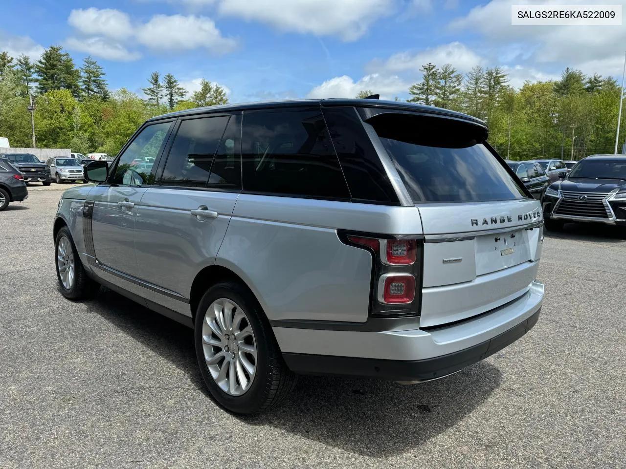 SALGS2RE6KA522009 2019 Land Rover Range Rover Supercharged