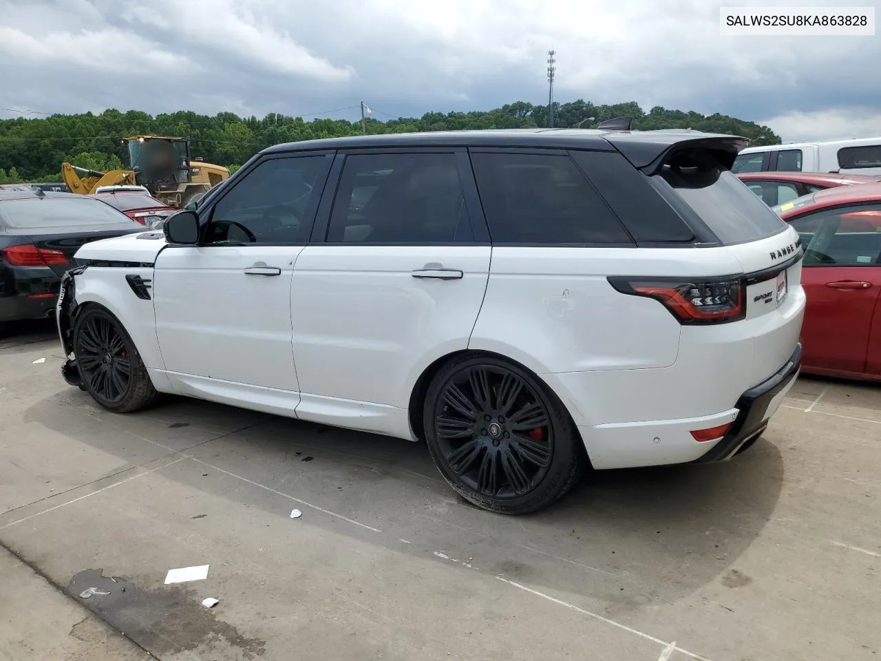 SALWS2SU8KA863828 2019 Land Rover Range Rover Sport Hst