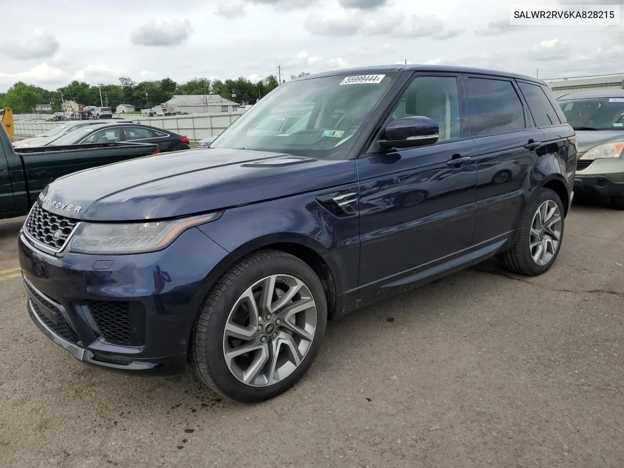 SALWR2RV6KA828215 2019 Land Rover Range Rover Sport Hse