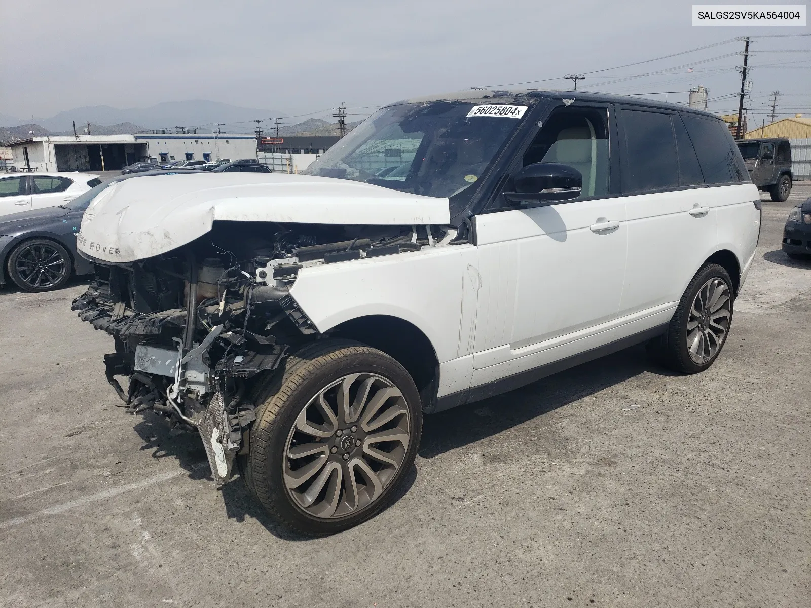 SALGS2SV5KA564004 2019 Land Rover Range Rover Hse