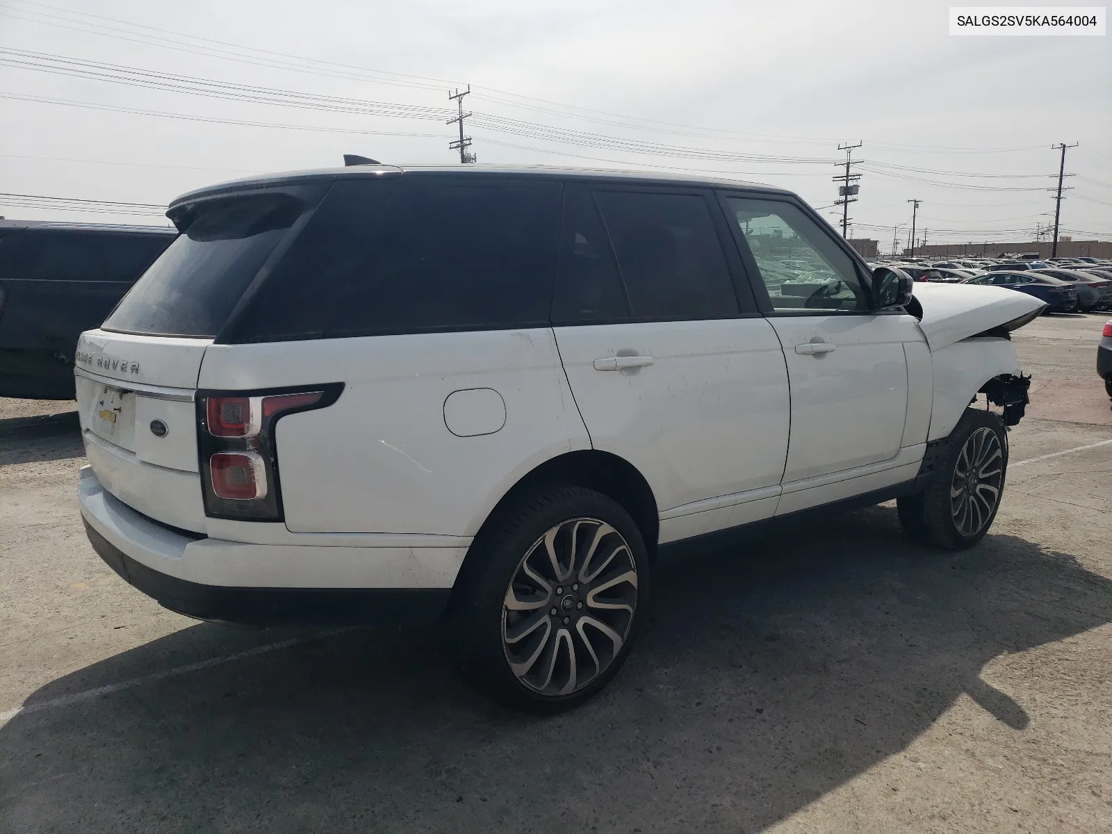 2019 Land Rover Range Rover Hse VIN: SALGS2SV5KA564004 Lot: 56025804