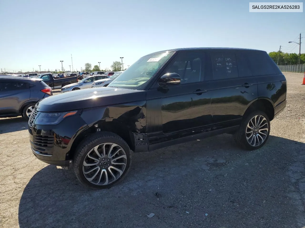 2019 Land Rover Range Rover Supercharged VIN: SALGS2RE2KA526283 Lot: 56230844