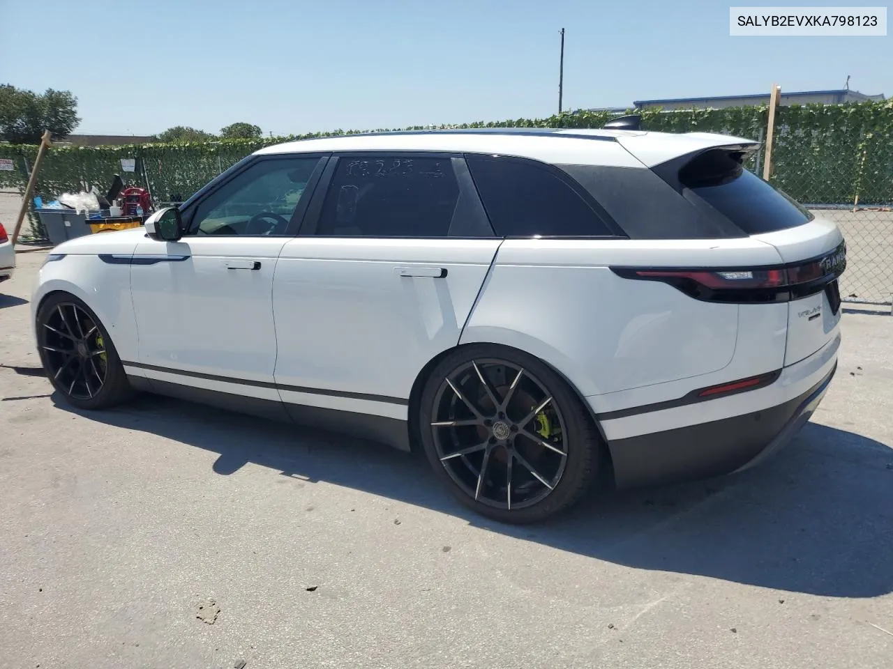 2019 Land Rover Range Rover Velar S VIN: SALYB2EVXKA798123 Lot: 57069824