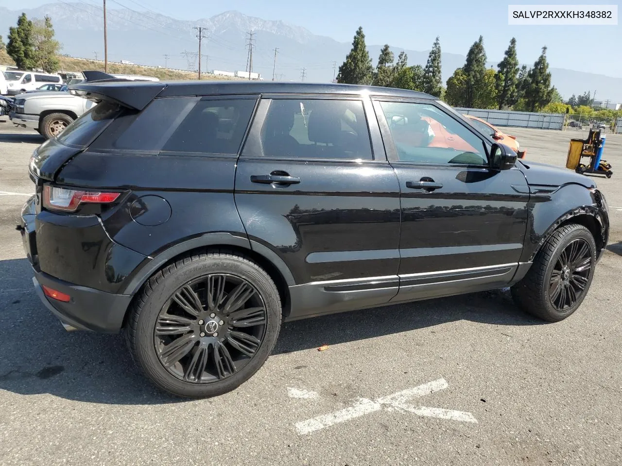 2019 Land Rover Range Rover Evoque Se VIN: SALVP2RXXKH348382 Lot: 57557904