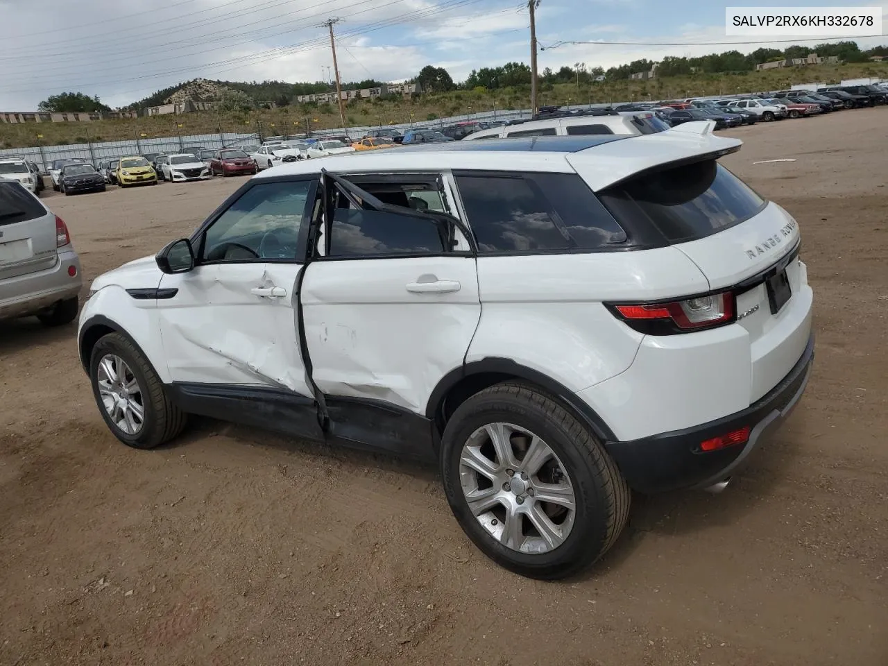 SALVP2RX6KH332678 2019 Land Rover Range Rover Evoque Se