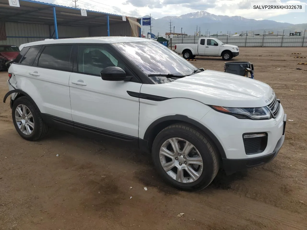 SALVP2RX6KH332678 2019 Land Rover Range Rover Evoque Se