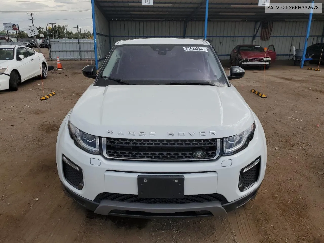 SALVP2RX6KH332678 2019 Land Rover Range Rover Evoque Se