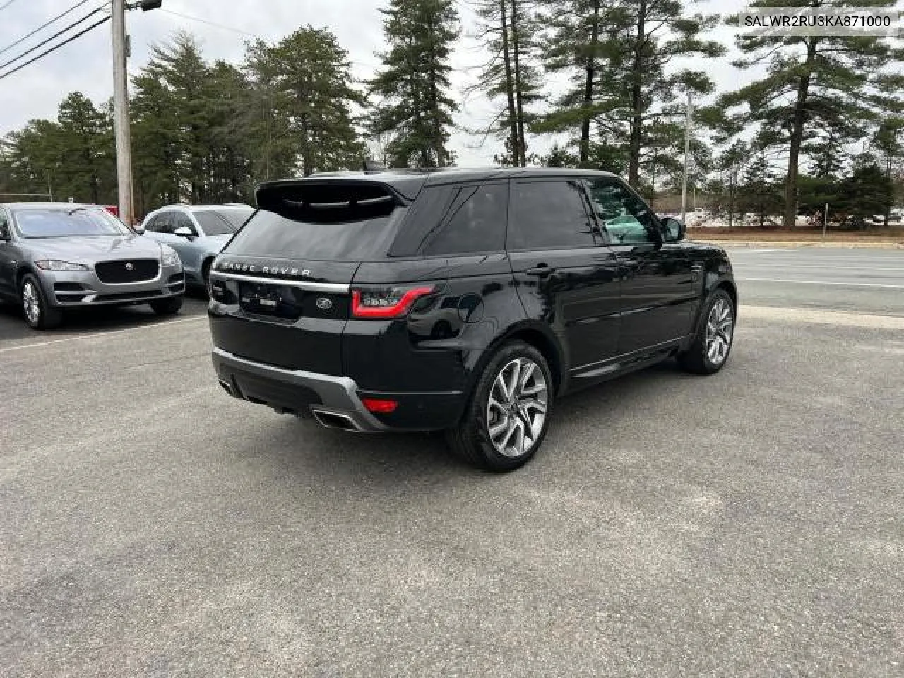 SALWR2RU3KA871000 2019 Land Rover Range Rover Sport Hse