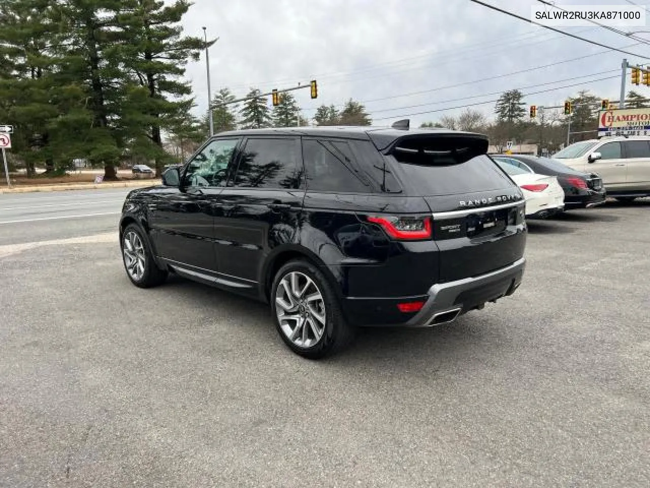 SALWR2RU3KA871000 2019 Land Rover Range Rover Sport Hse