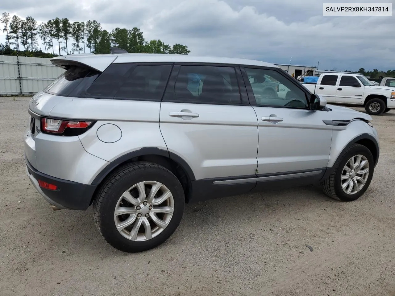 2019 Land Rover Range Rover Evoque Se VIN: SALVP2RX8KH347814 Lot: 58124214