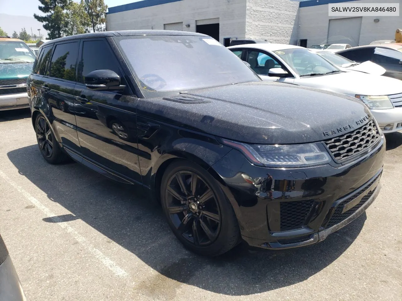 2019 Land Rover Range Rover Sport Hse Dynamic VIN: SALWV2SV8KA846480 Lot: 58787174