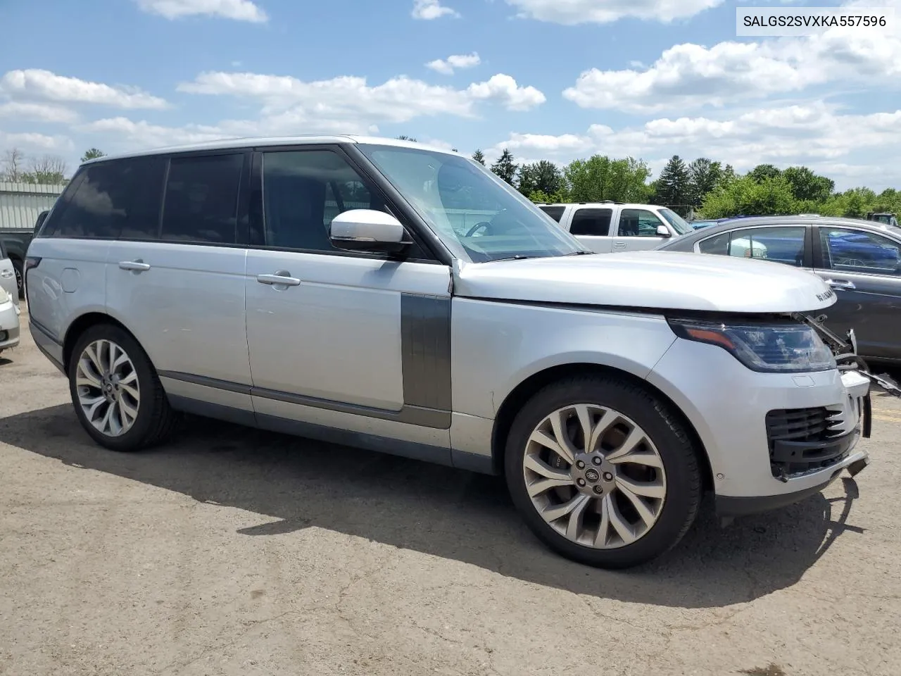 SALGS2SVXKA557596 2019 Land Rover Range Rover Hse