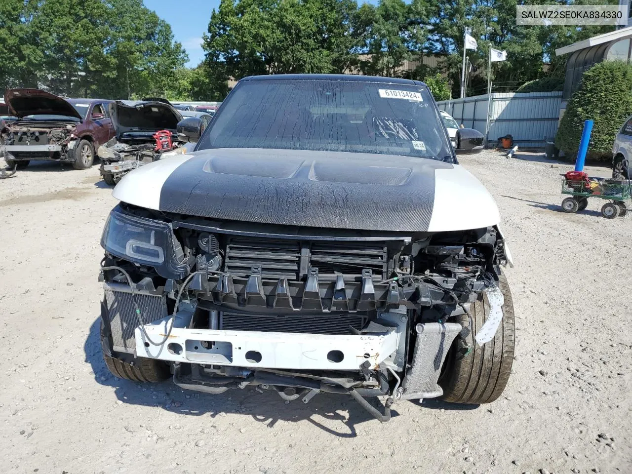 SALWZ2SE0KA834330 2019 Land Rover Range Rover Sport Svr