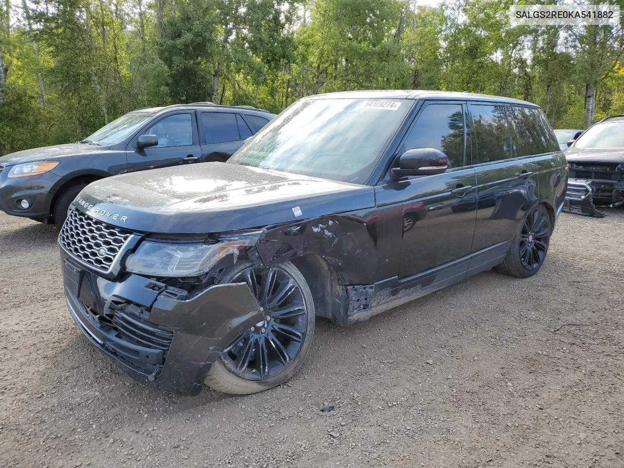 SALGS2RE0KA541882 2019 Land Rover Range Rover Supercharged