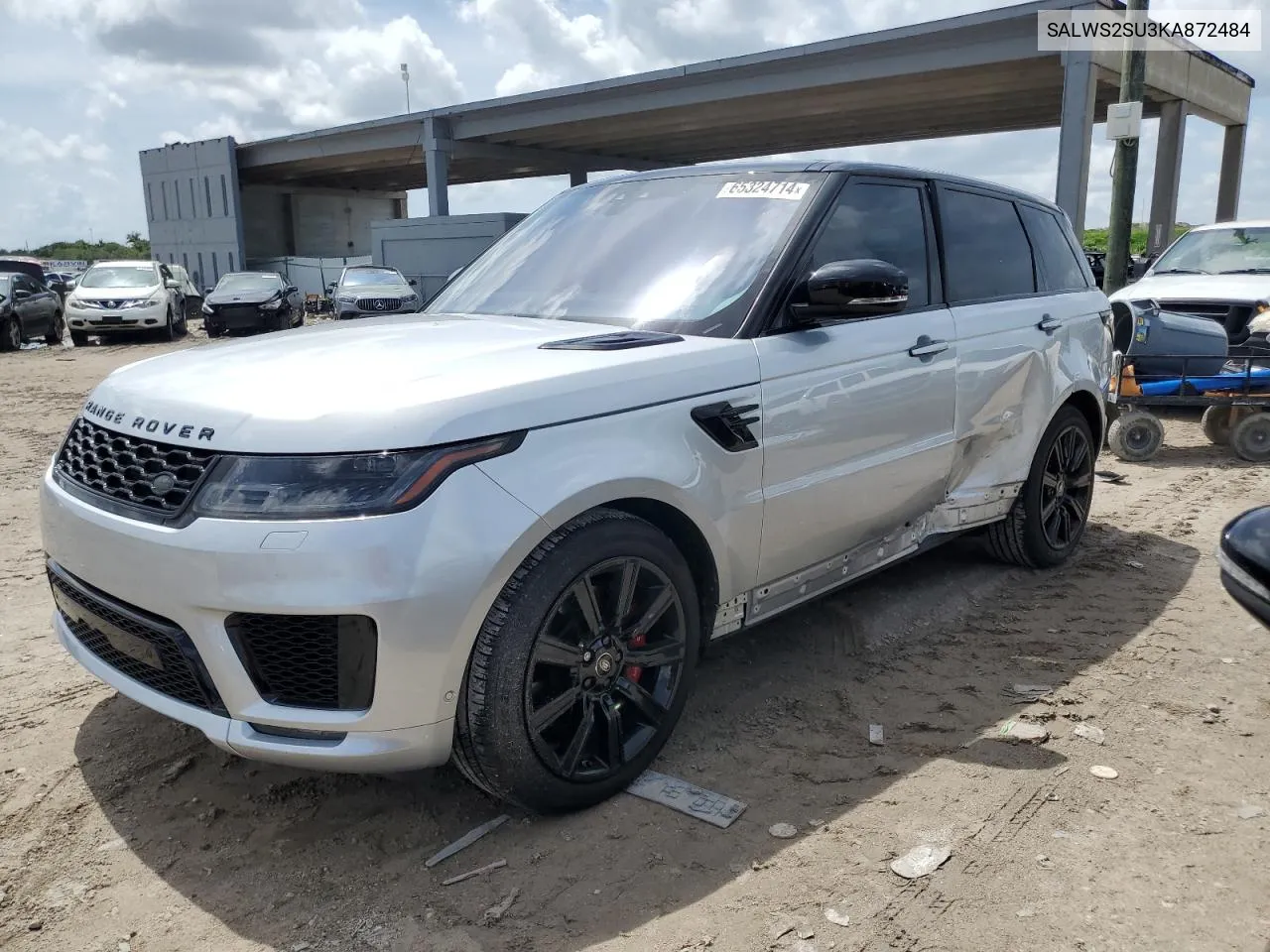 SALWS2SU3KA872484 2019 Land Rover Range Rover Sport Hst