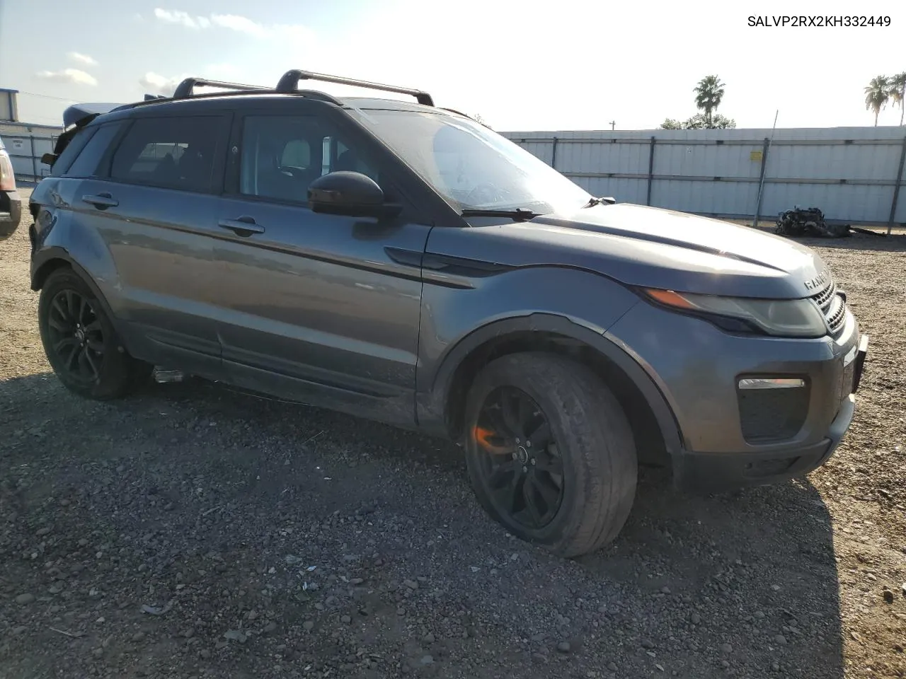 2019 Land Rover Range Rover Evoque Se VIN: SALVP2RX2KH332449 Lot: 66501114