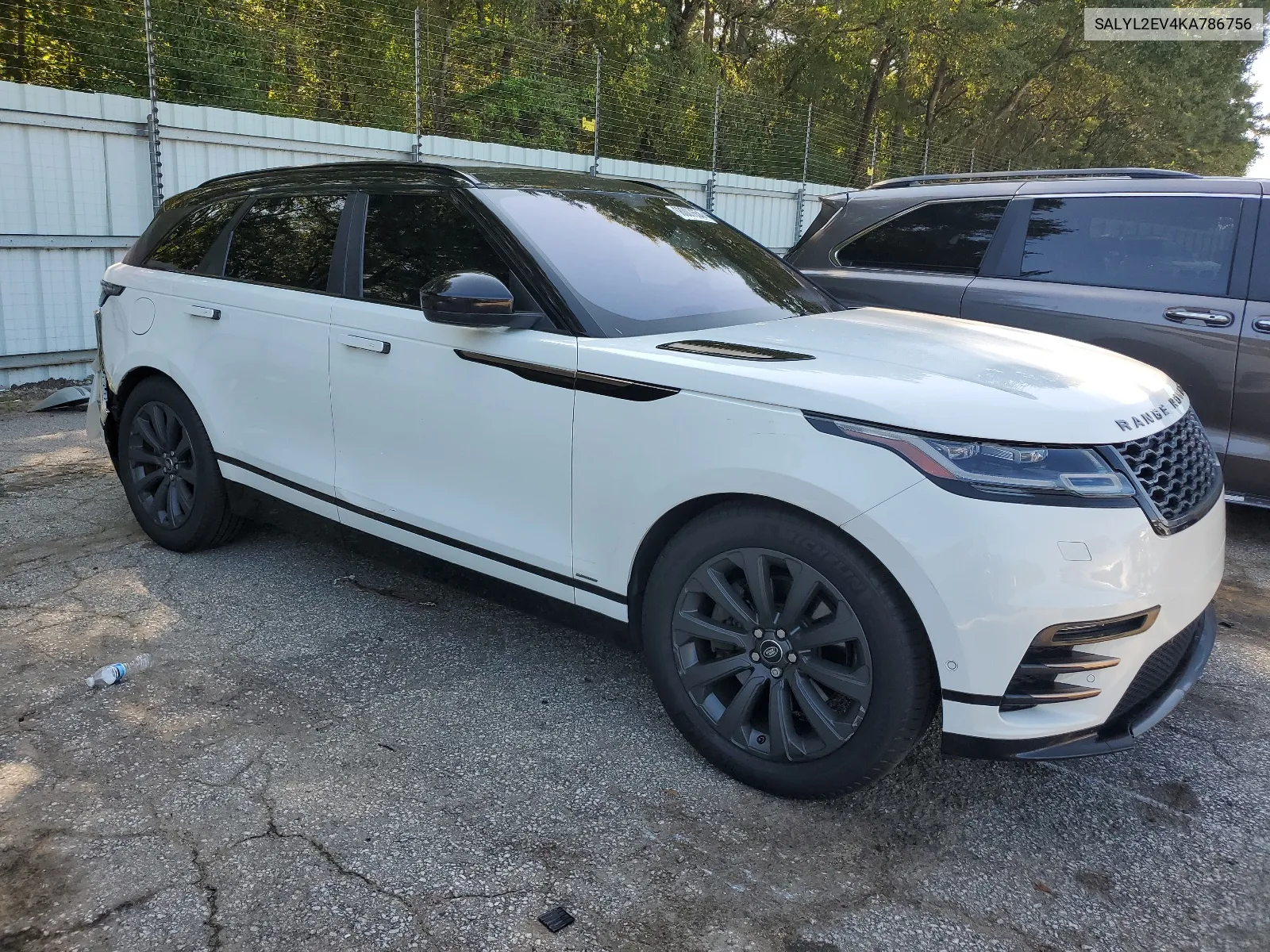 2019 Land Rover Range Rover Velar R-Dynamic Se VIN: SALYL2EV4KA786756 Lot: 68007654