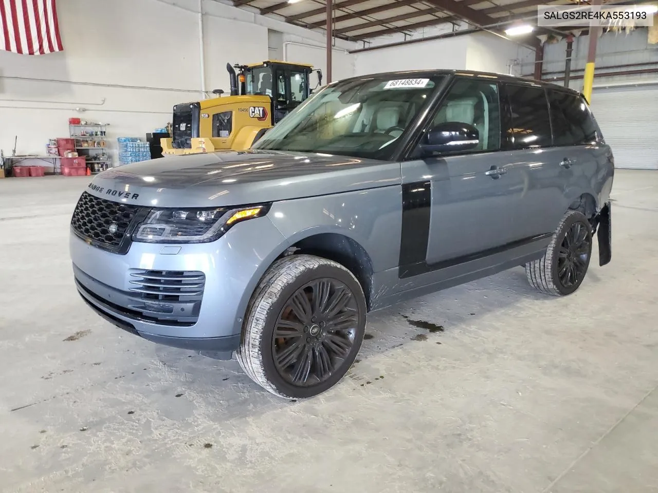 2019 Land Rover Range Rover Supercharged VIN: SALGS2RE4KA553193 Lot: 68148834