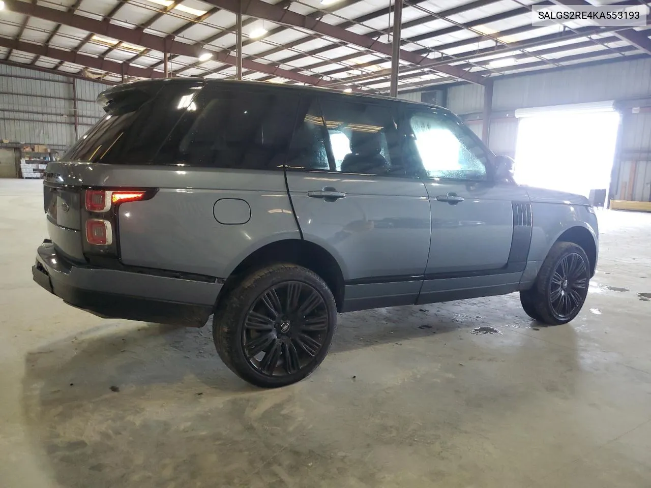 2019 Land Rover Range Rover Supercharged VIN: SALGS2RE4KA553193 Lot: 68148834