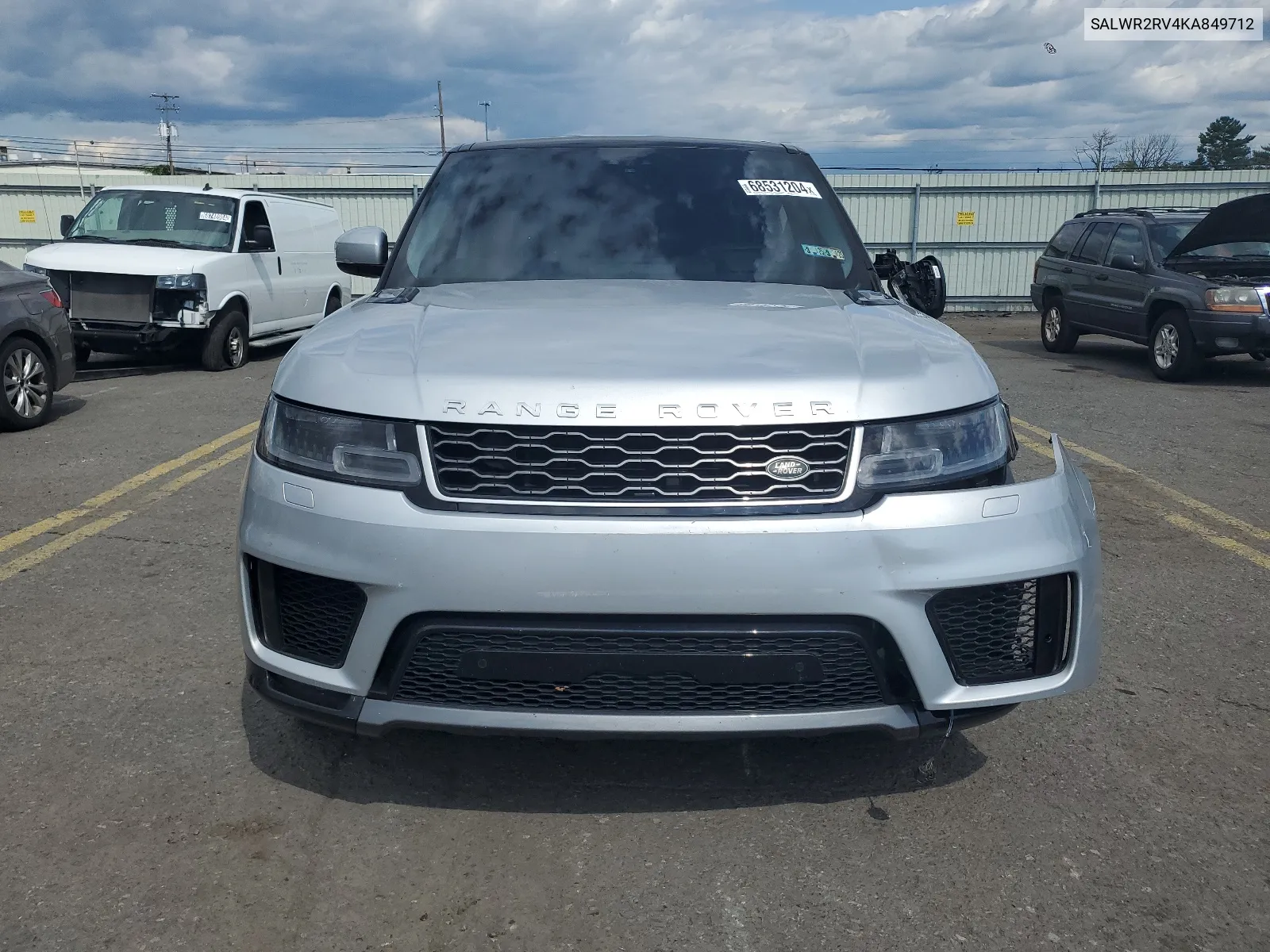 2019 Land Rover Range Rover Sport Hse VIN: SALWR2RV4KA849712 Lot: 68531204