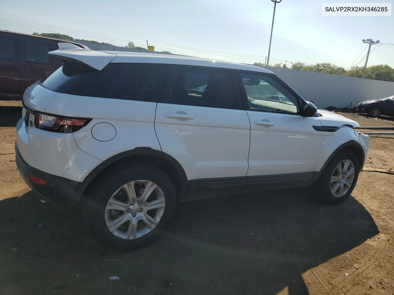 SALVP2RX2KH346285 2019 Land Rover Range Rover Evoque Se