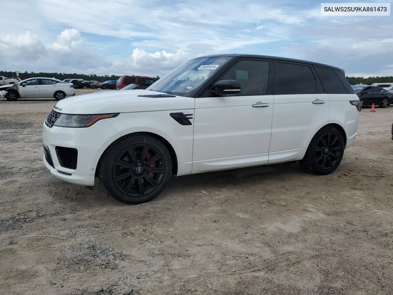 2019 Land Rover Range Rover Sport Hst VIN: SALWS2SU9KA861473 Lot: 68935824