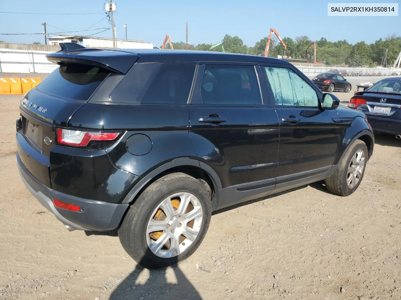 2019 Land Rover Range Rover Evoque Se VIN: SALVP2RX1KH350814 Lot: 69035894