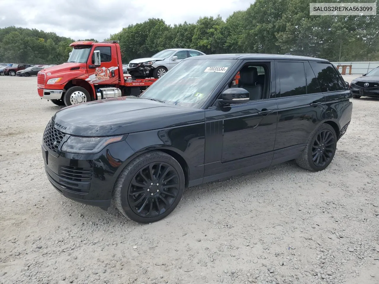 SALGS2RE7KA563099 2019 Land Rover Range Rover Supercharged