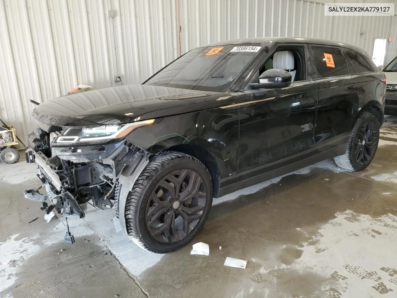 2019 Land Rover Range Rover Velar R-Dynamic Se VIN: SALYL2EX2KA779127 Lot: 70386154