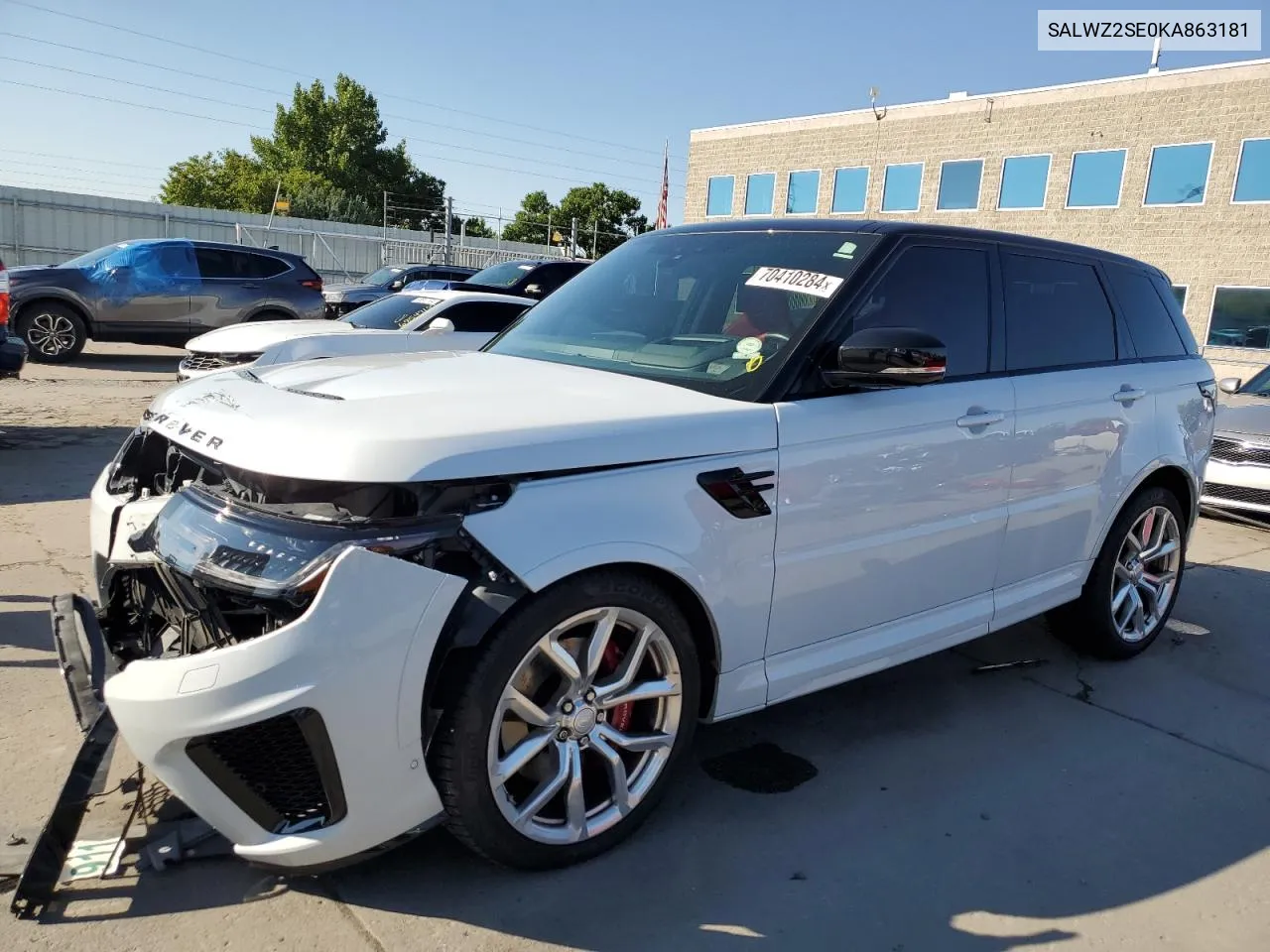 SALWZ2SE0KA863181 2019 Land Rover Range Rover Sport Svr