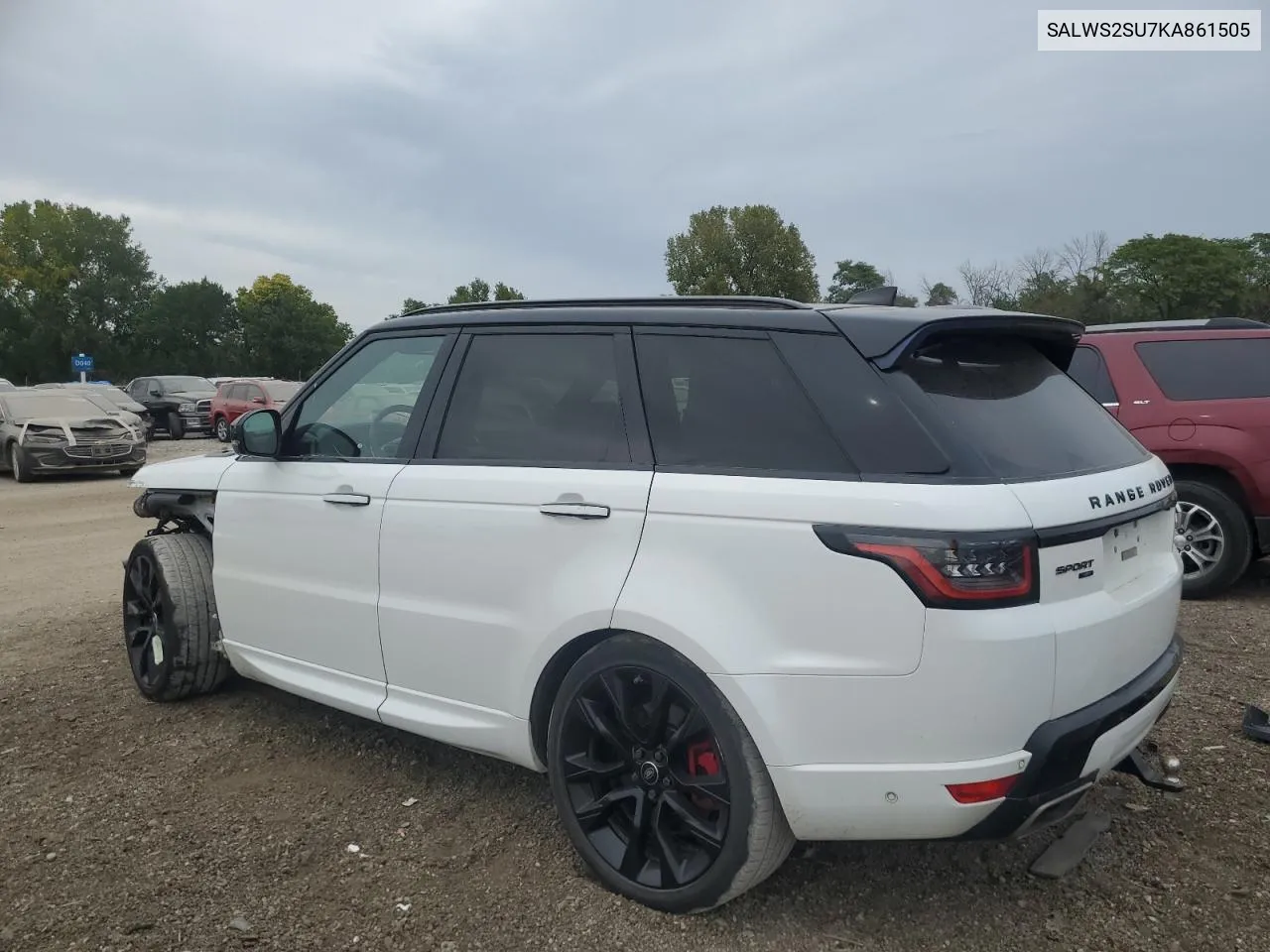 SALWS2SU7KA861505 2019 Land Rover Range Rover Sport Hst