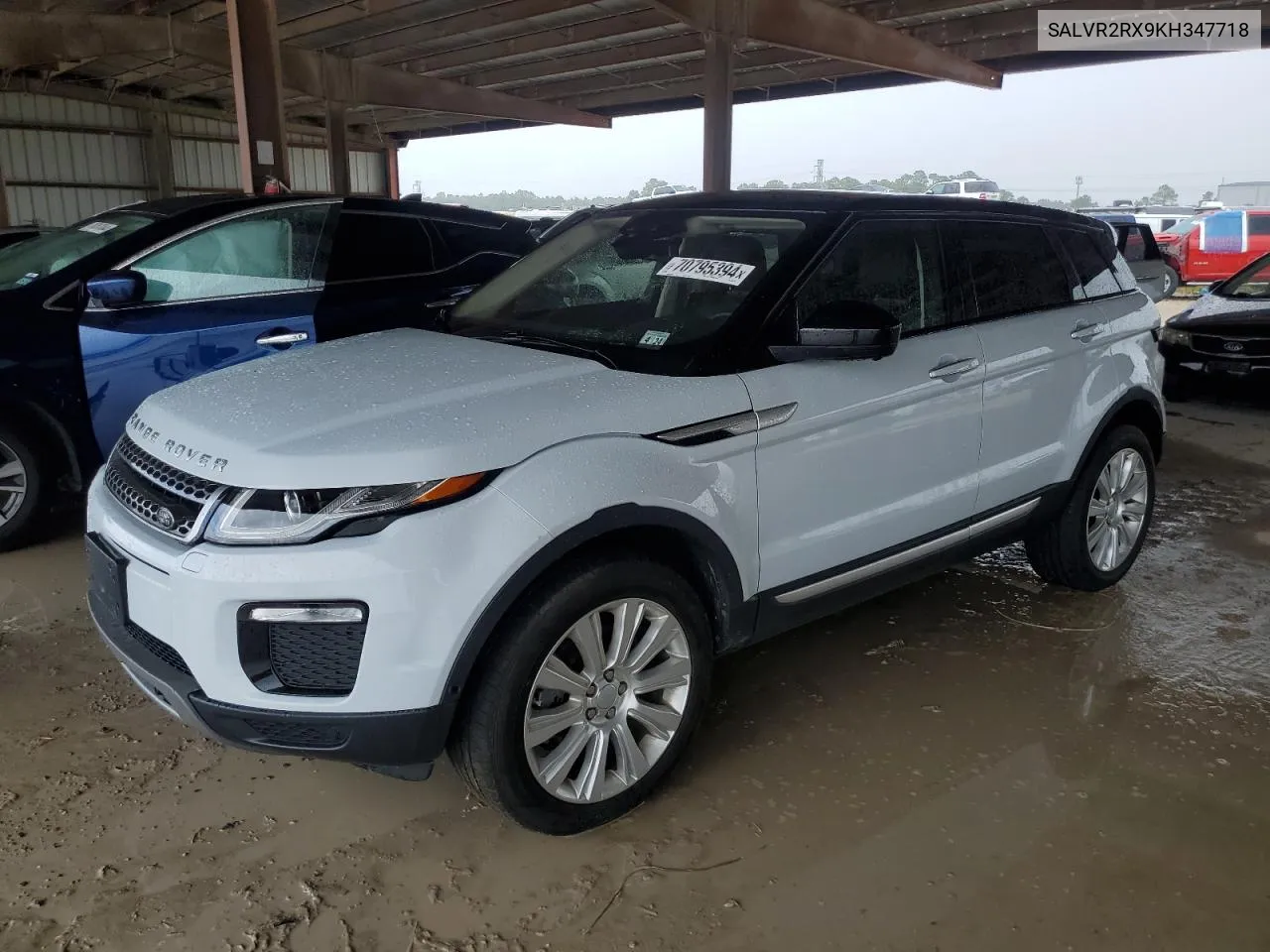 SALVR2RX9KH347718 2019 Land Rover Range Rover Evoque Hse