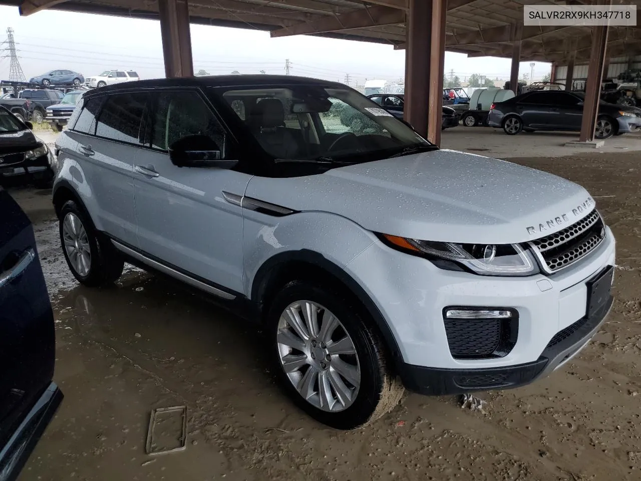 SALVR2RX9KH347718 2019 Land Rover Range Rover Evoque Hse