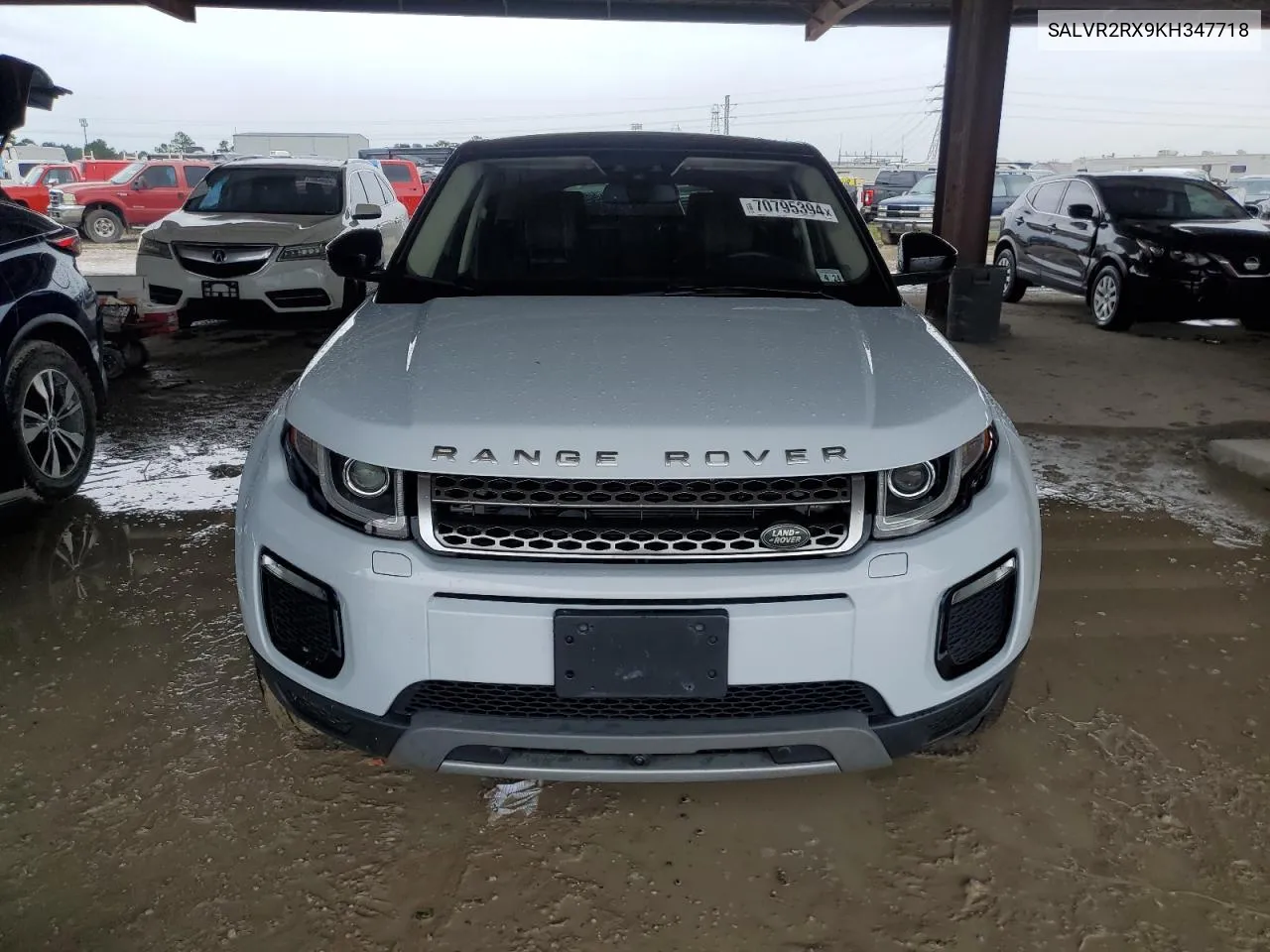 SALVR2RX9KH347718 2019 Land Rover Range Rover Evoque Hse