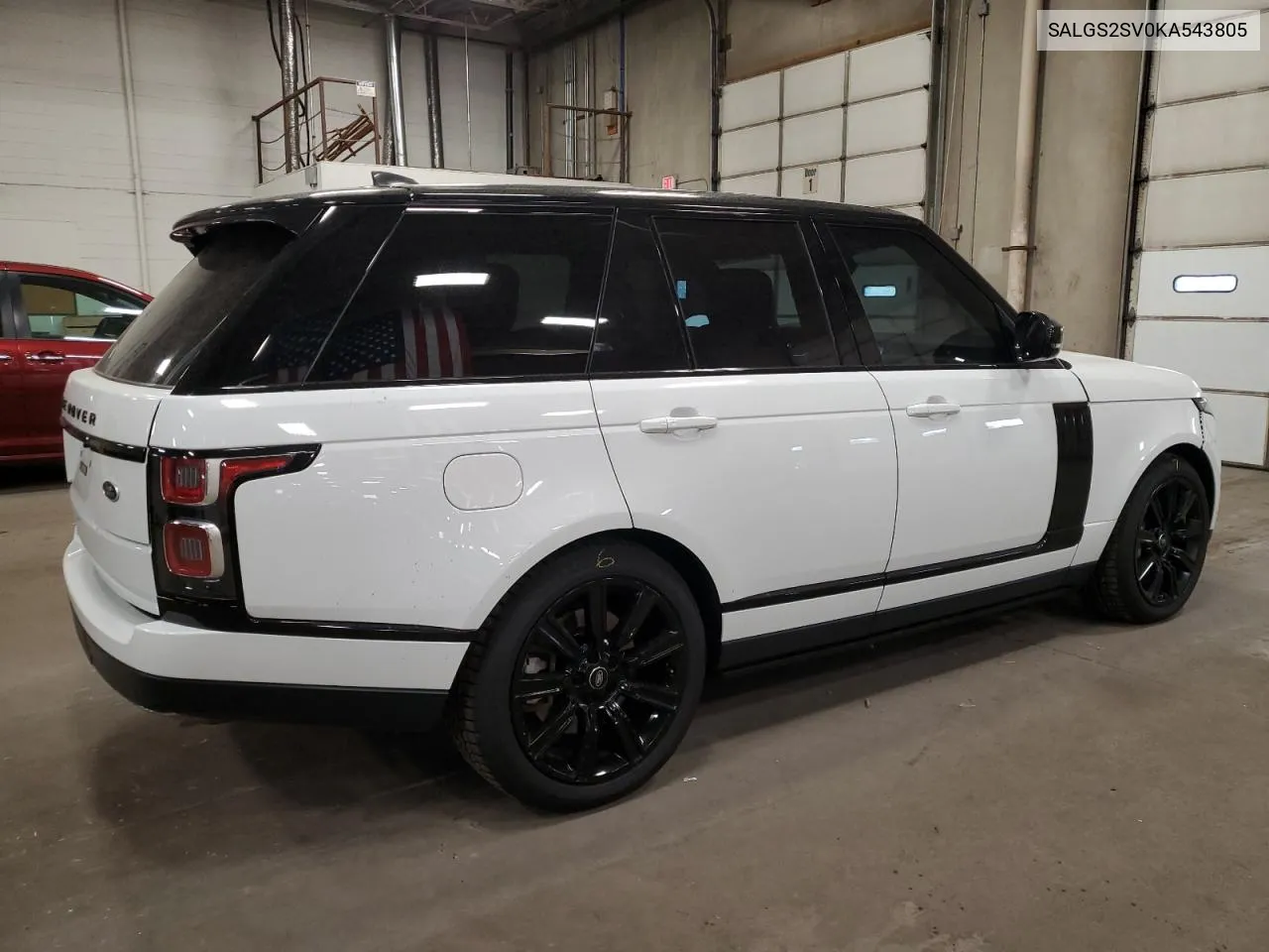 2019 Land Rover Range Rover Hse VIN: SALGS2SV0KA543805 Lot: 71193944