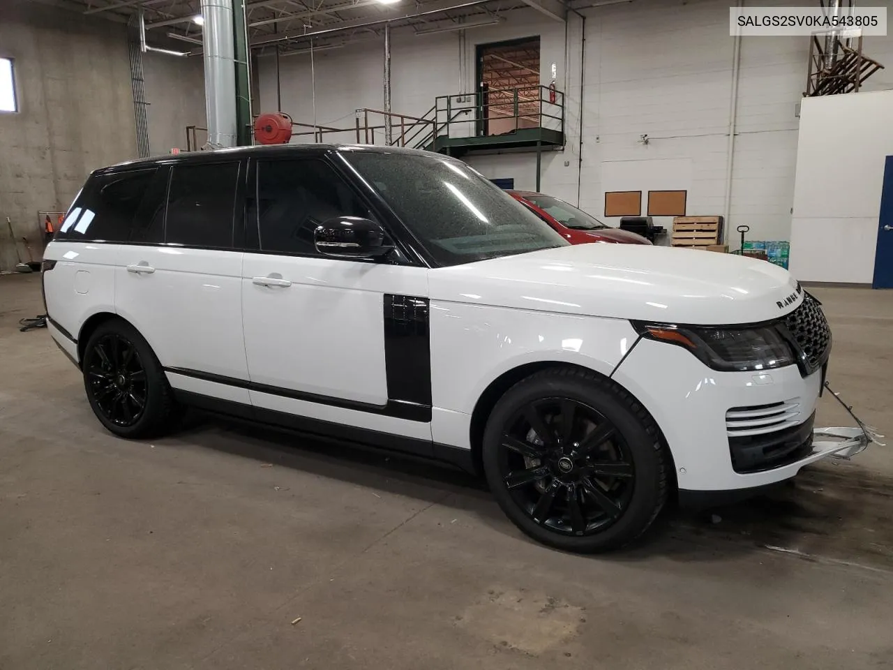 2019 Land Rover Range Rover Hse VIN: SALGS2SV0KA543805 Lot: 71193944