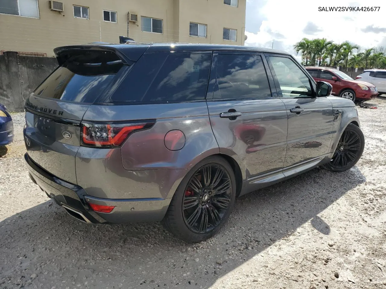 2019 Land Rover Range Rover Sport Hse Dynamic VIN: SALWV2SV9KA426677 Lot: 71195864