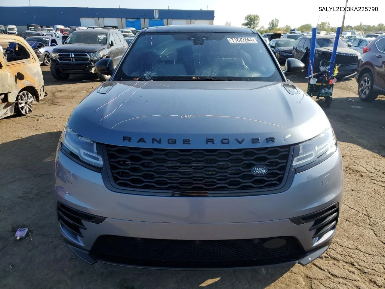 SALYL2EX3KA225790 2019 Land Rover Range Rover Velar R-Dynamic Se