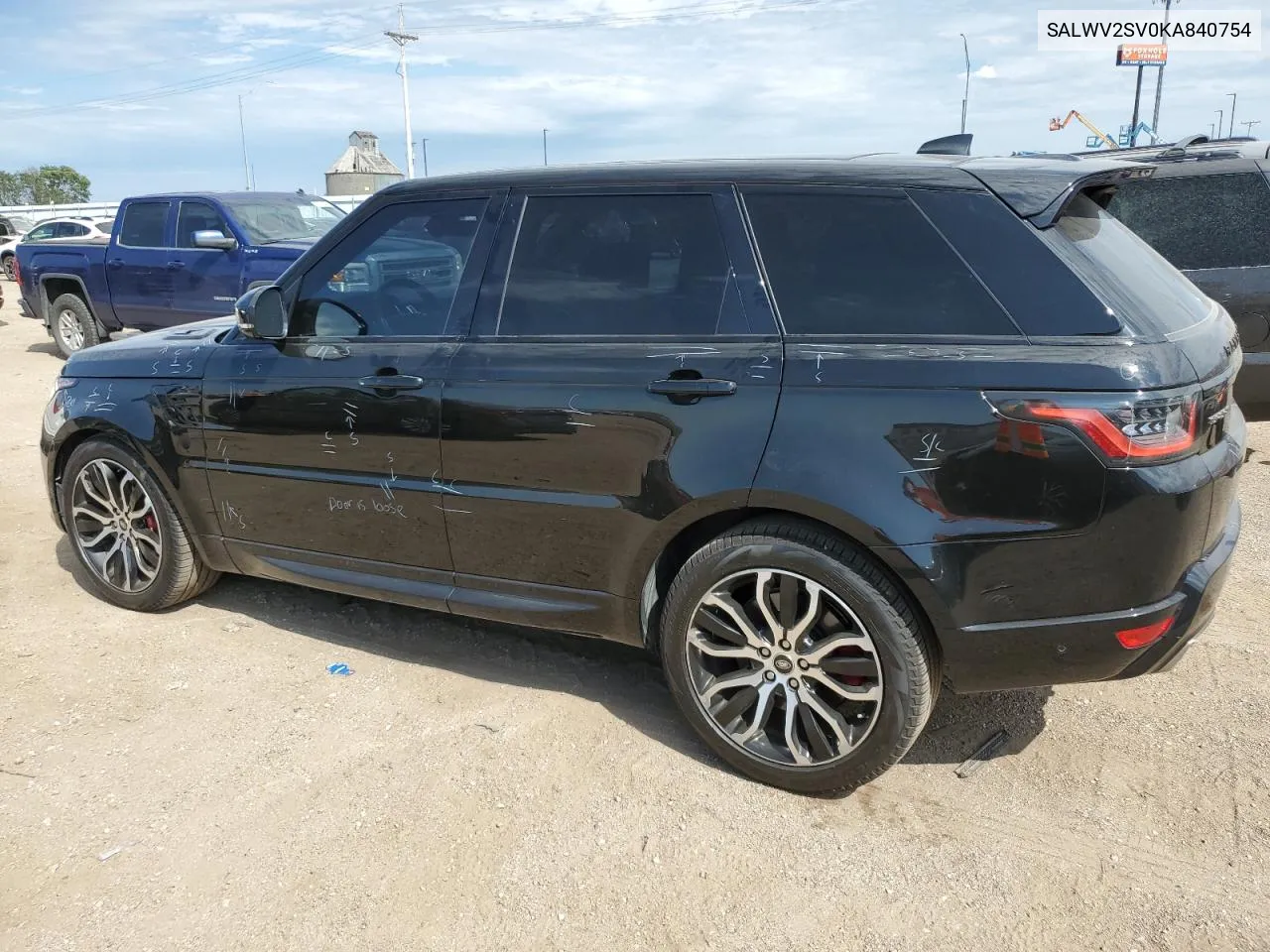 SALWV2SV0KA840754 2019 Land Rover Range Rover Sport Hse Dynamic