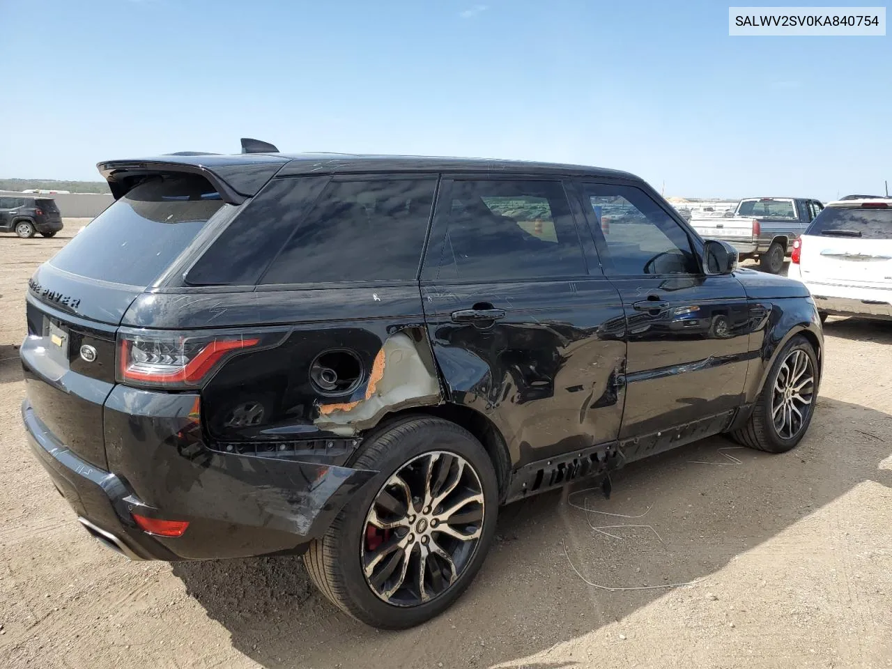 SALWV2SV0KA840754 2019 Land Rover Range Rover Sport Hse Dynamic