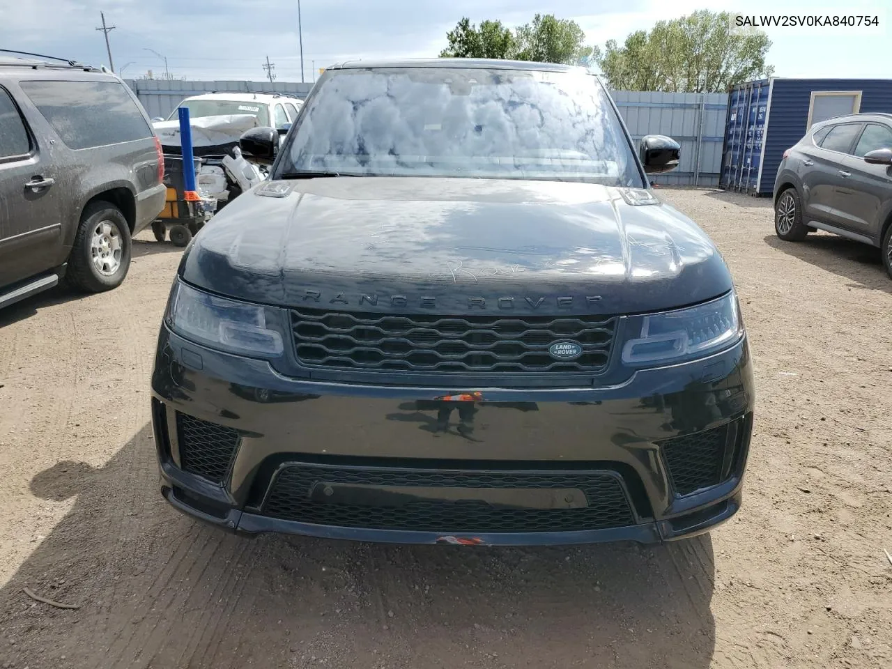 2019 Land Rover Range Rover Sport Hse Dynamic VIN: SALWV2SV0KA840754 Lot: 72005434