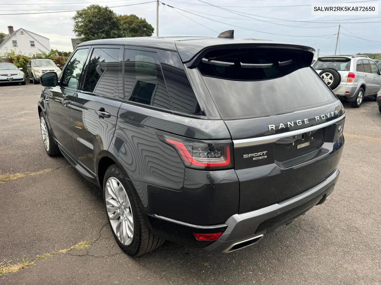 SALWR2RK5KA872650 2019 Land Rover Range Rover Sport Hse