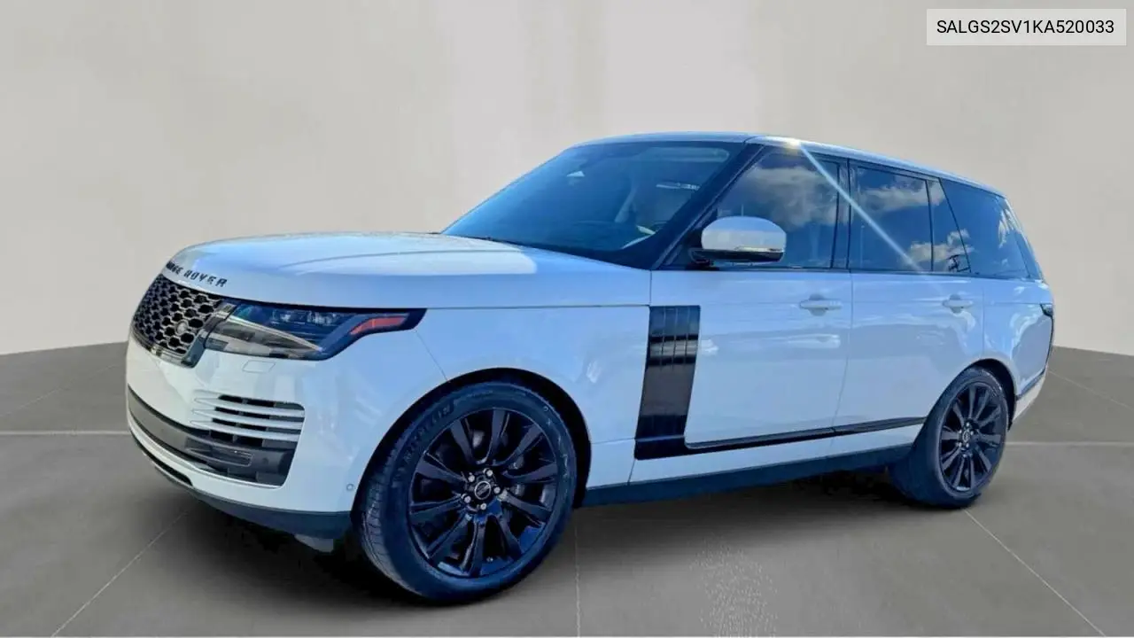 SALGS2SV1KA520033 2019 Land Rover Range Rover Hse