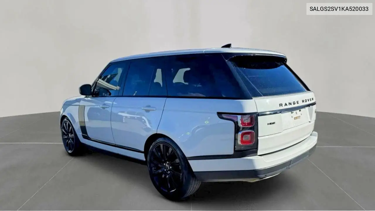 SALGS2SV1KA520033 2019 Land Rover Range Rover Hse