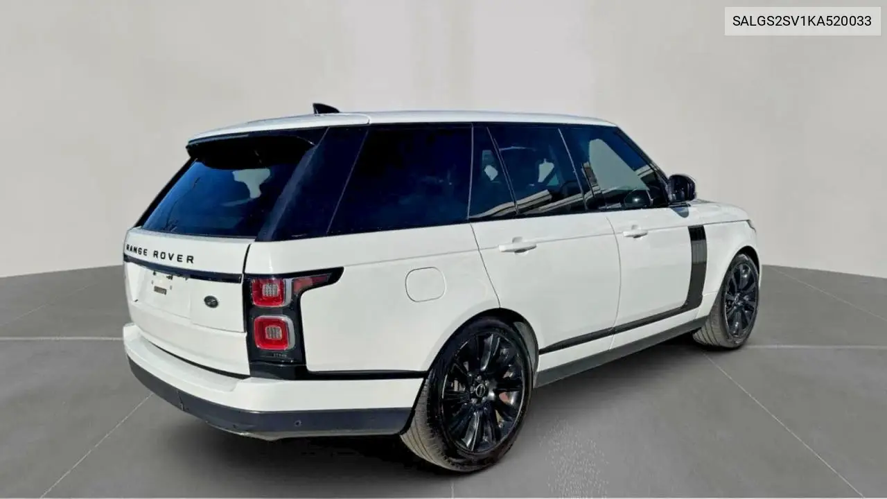 SALGS2SV1KA520033 2019 Land Rover Range Rover Hse